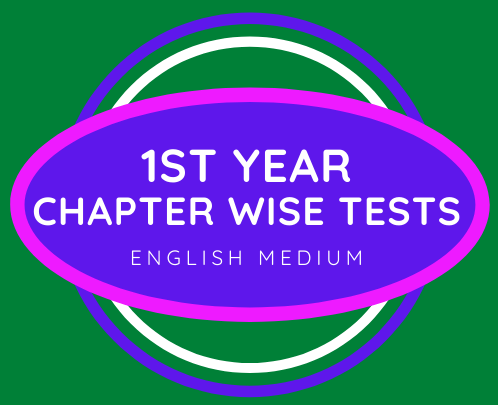 1st Year Test Series