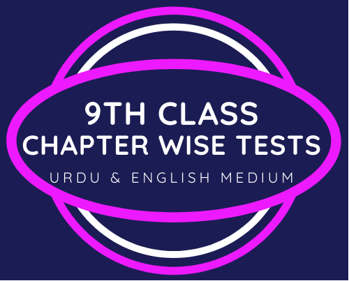 9th class chapter wise tests