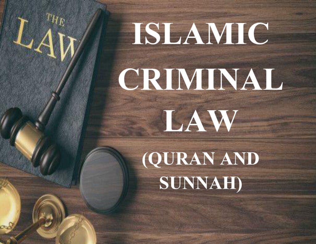 Islamic Criminal Law